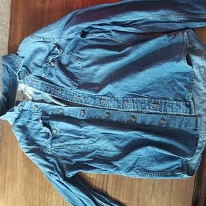 Mens Hollister Denim Shirt